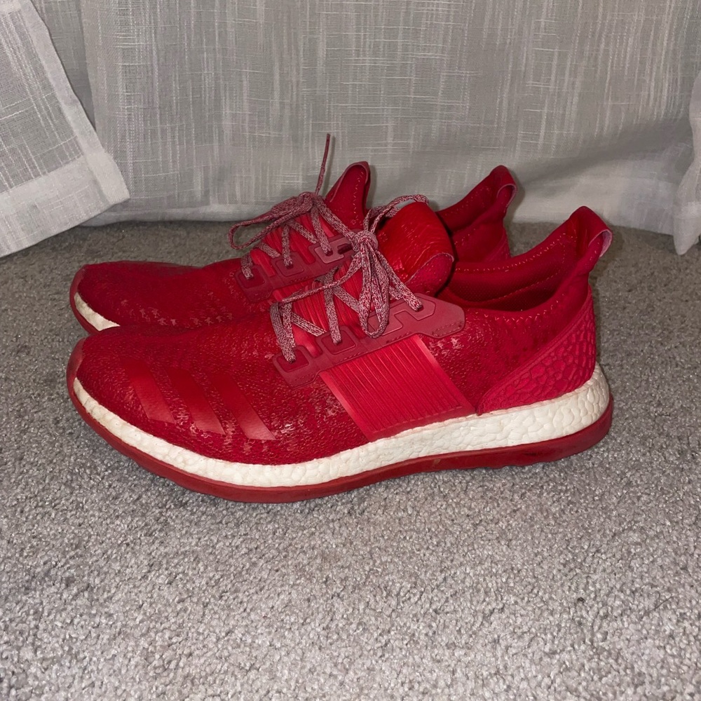 Adidas Pure Boost Mens 13 Red